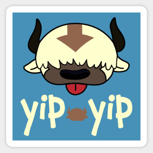 cute appa yip yip Sticker